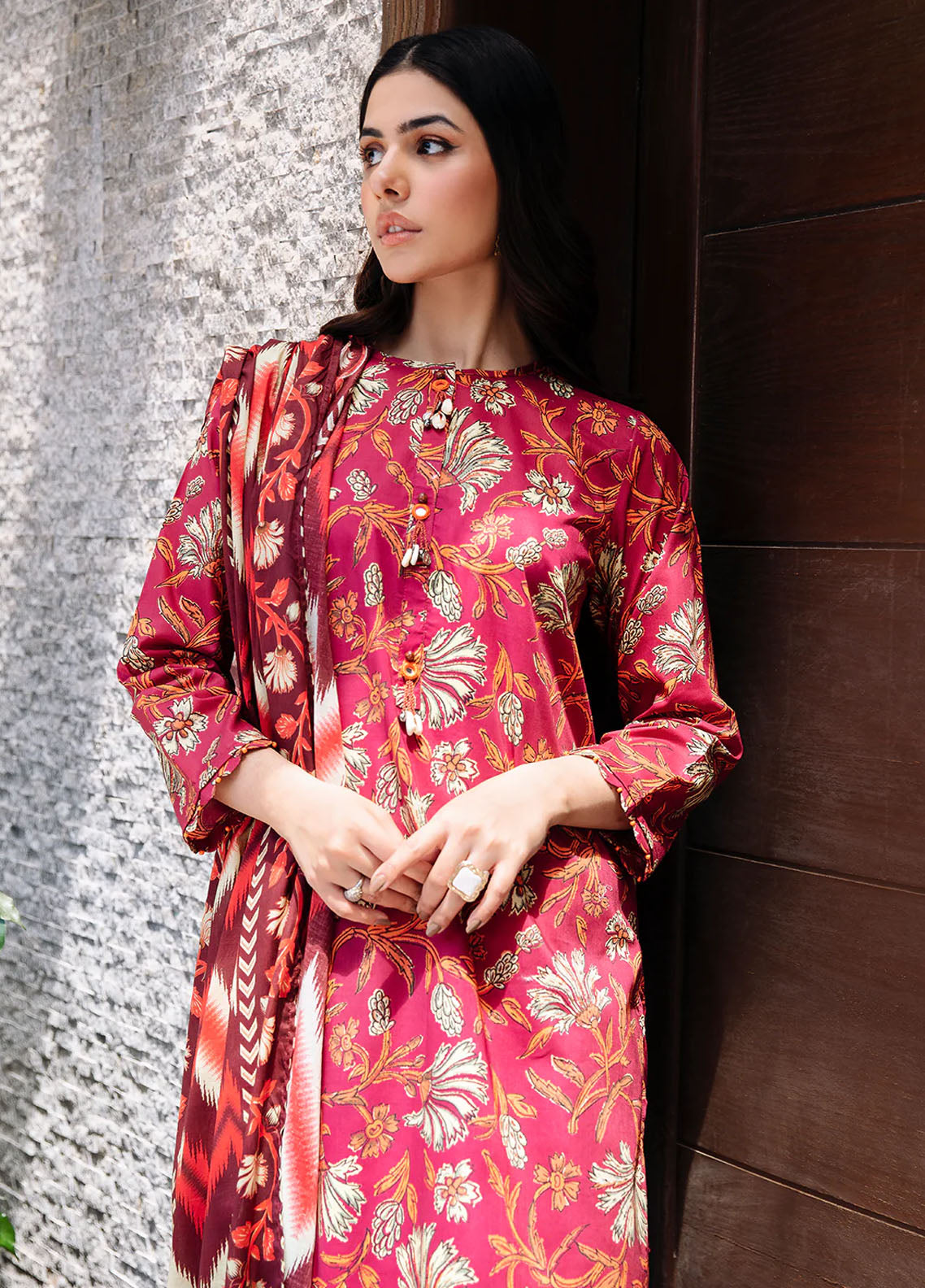 Declare Pret Printed Lawn 2 Piece Suit P1113