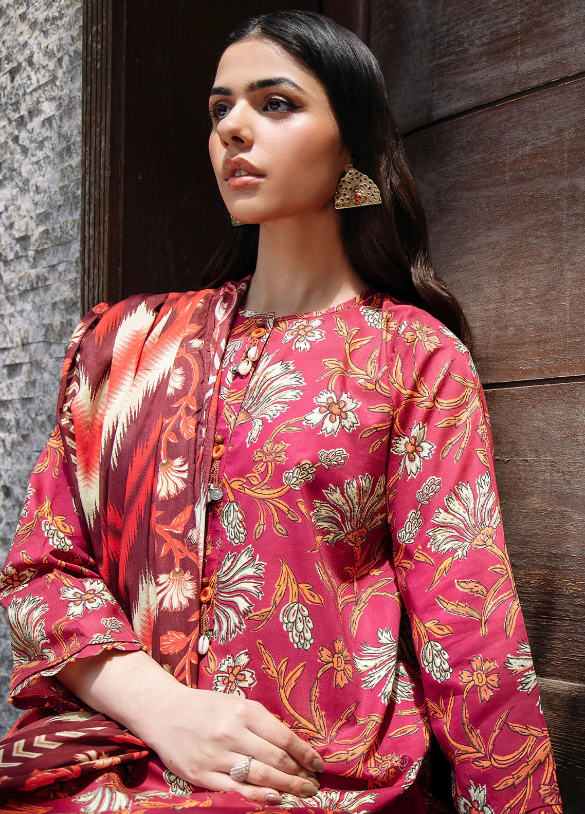 Declare Pret Printed Lawn 2 Piece Suit P1113