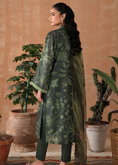 Declare Pret Printed Lawn 3 Piece Suit P1050A-Green