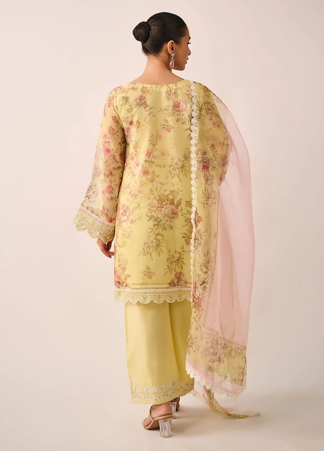 Dhanak Pret Embroidered Khaadi Net 2 Piece Suit SS24DA-2466