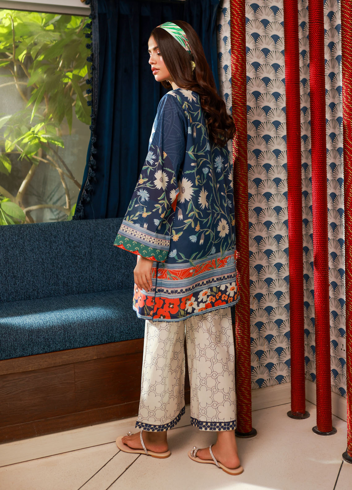 Dhanak Pret Printed Lawn 2 Piece Suit SS24DC-2522