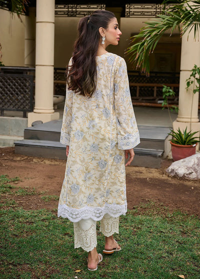 Dhanak Pret Casual Lawn Kurtie DC-0532 Beige