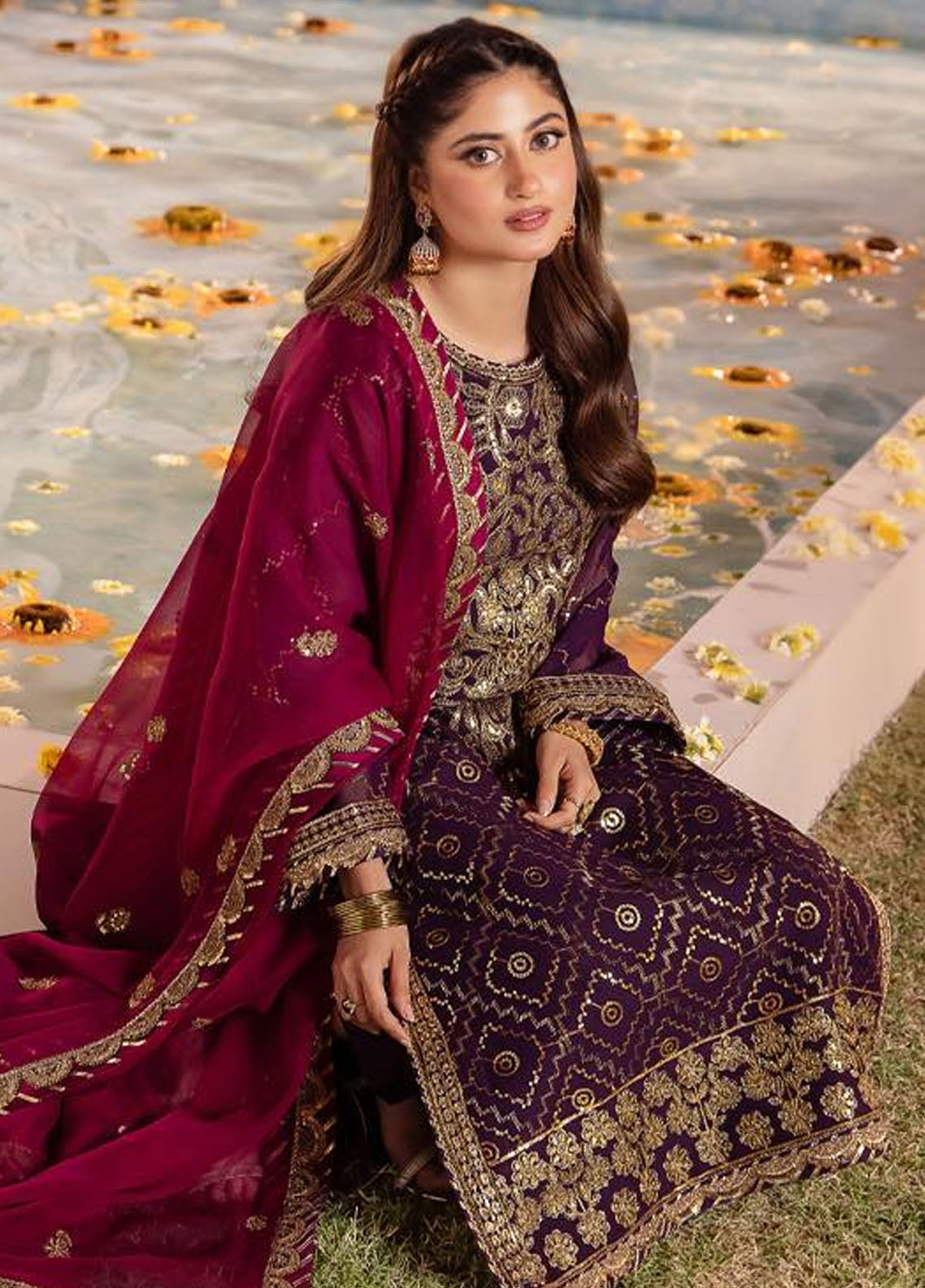 Dhanak Rang by Asim Jofa Luxury Festive Collection 2024 AJCF-02