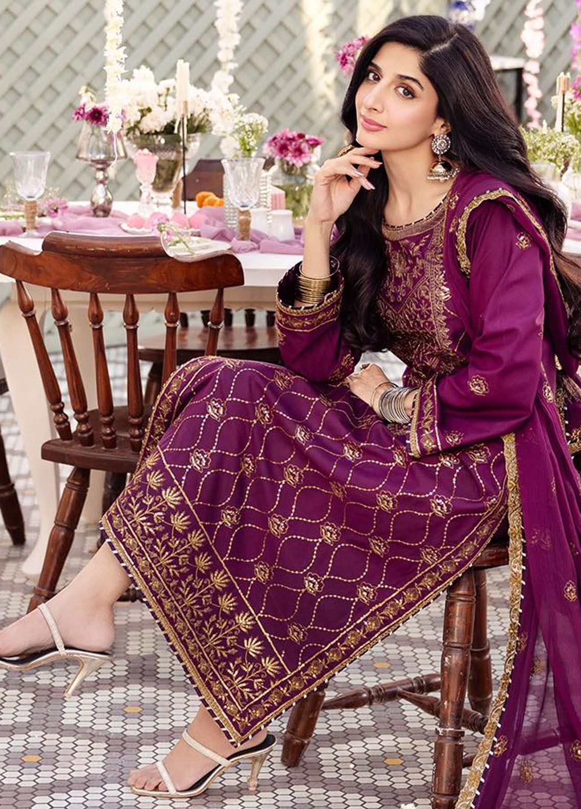 Dhanak Rang by Asim Jofa Luxury Festive Collection 2024 AJCF-07