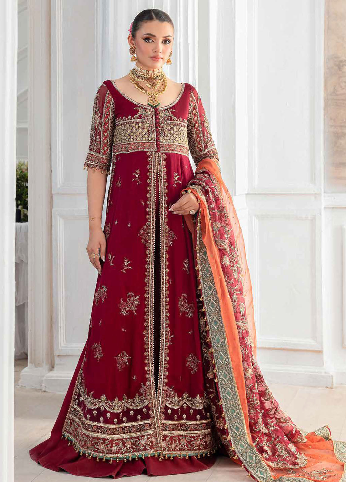 Diamond Dust by Charizma Embroidered Chiffon Suits Unstitched 4 Piece CRZ25DC DD5-03