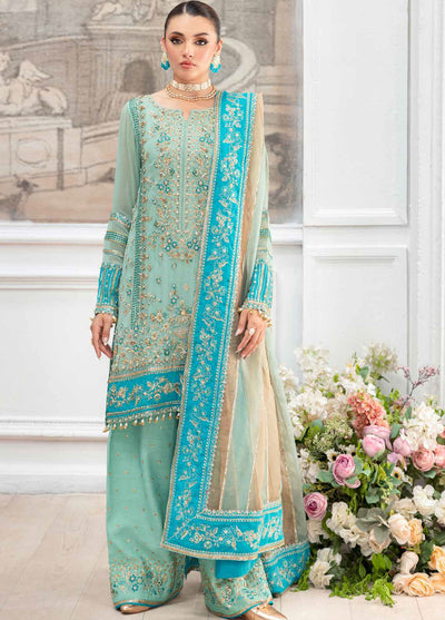 Diamond Dust by Charizma Embroidered Chiffon Suits Unstitched 4 Piece CRZ25DC DD5-04