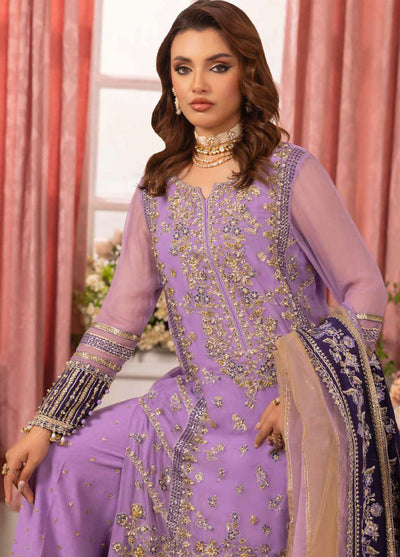 Diamond Dust by Charizma Embroidered Chiffon Suits Unstitched 4 Piece CRZ25DC DD5-05