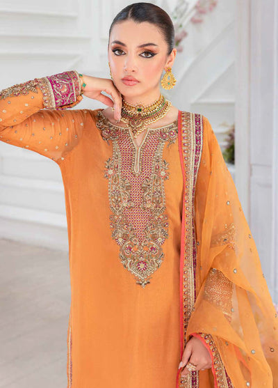 Diamond Dust by Charizma Embroidered Chiffon Suits Unstitched 4 Piece CRZ25DC DD5-06