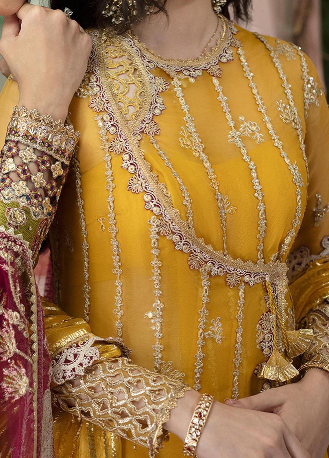 Dilnaaz By Qalamkar Wedding Formals Collection 2023 DN-4 Kanza