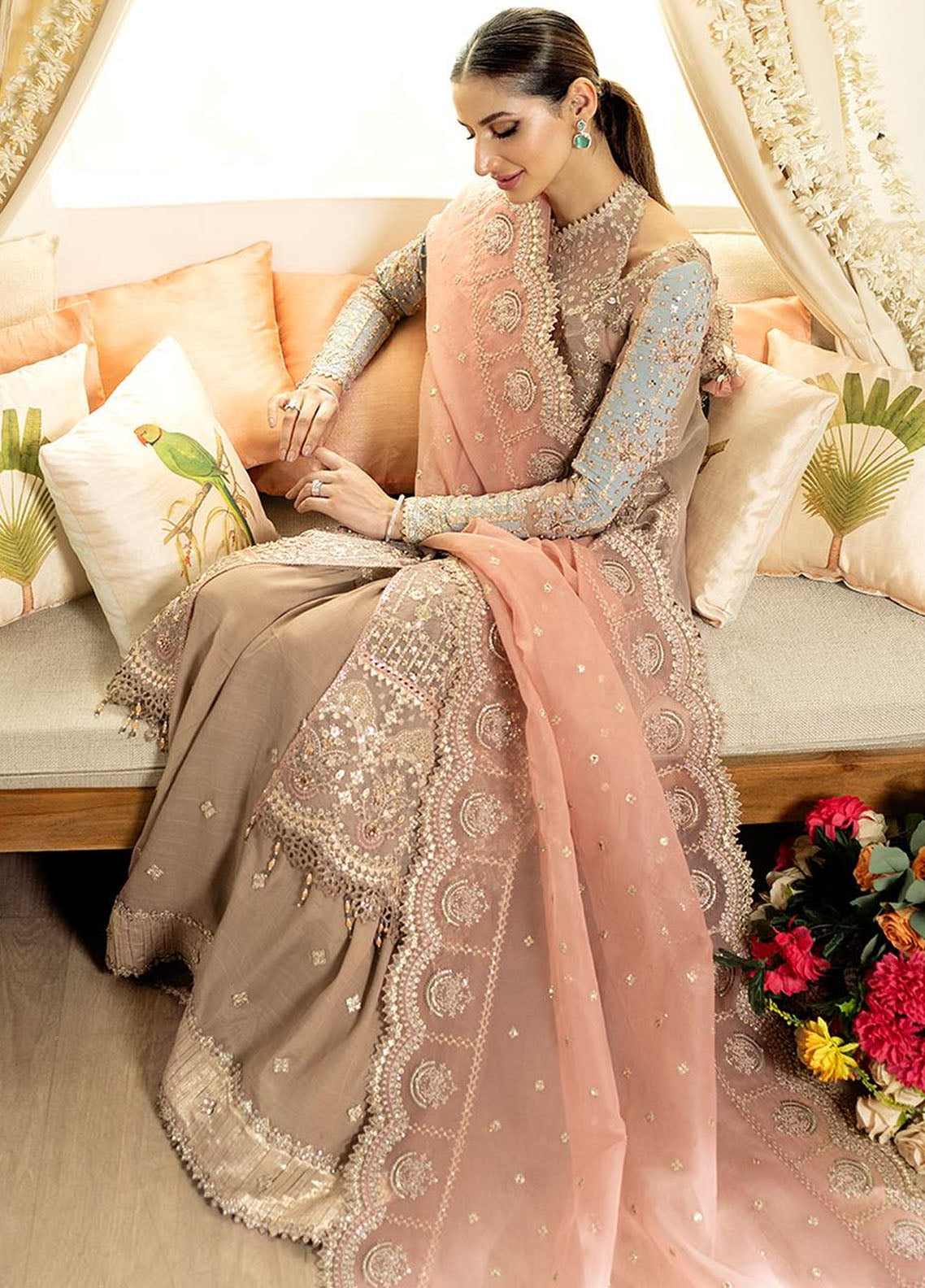 Dilnaaz By Qalamkar Wedding Formals Collection 2023 DN-8 Inaya