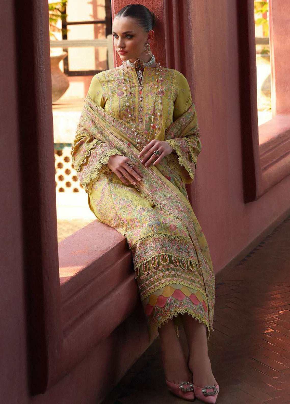 Elysia by Kanwal Malik Embroidered Lawn Suits Unstitched 3 Piece Summer