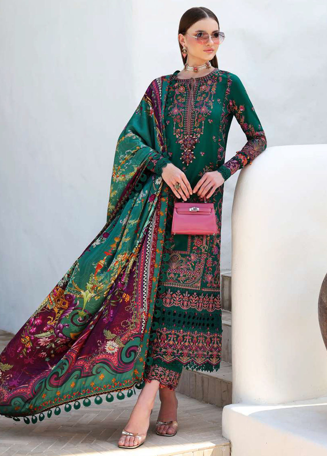 Elysia by Kanwal Malik Embroidered Lawn Suits Unstitched 3 Piece Sierra