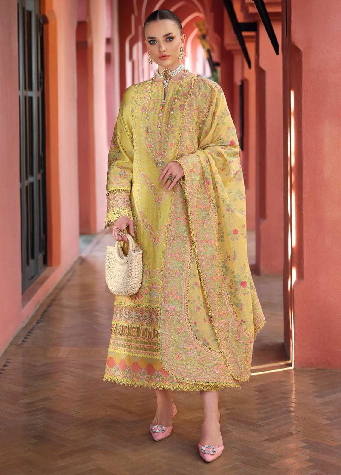 Elysia by Kanwal Malik Embroidered Lawn Suits Unstitched 3 Piece Summer