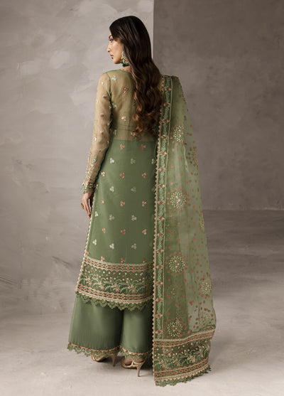 Elysee by Imran Ramzan Embroidered Organza Suits Unstitched 3 Piece IR25EF Giardino Fiorito