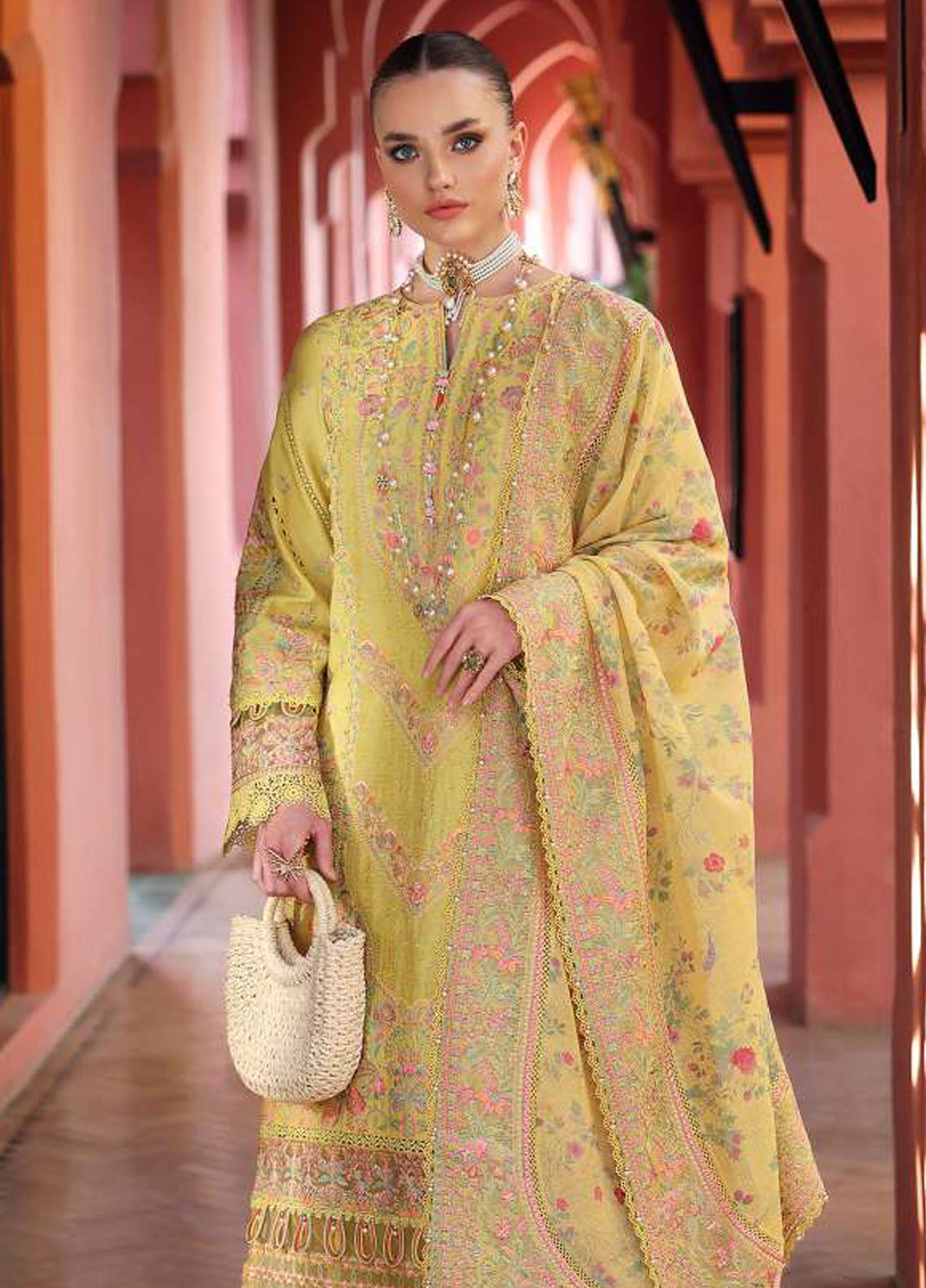 Elysia by Kanwal Malik Embroidered Lawn Suits Unstitched 3 Piece Summer