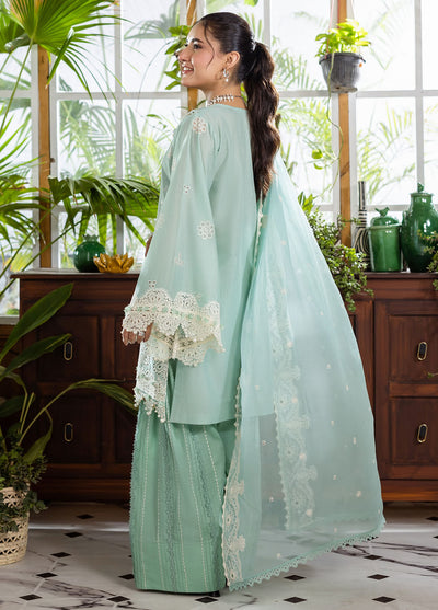 Elaf Chikankari Lawn Suits Unstitched 3 Piece EEC - 3A Parisian