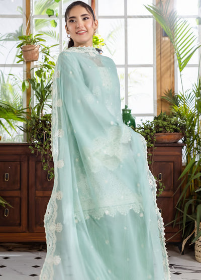 Elaf Chikankari Lawn Suits Unstitched 3 Piece EEC - 3A Parisian