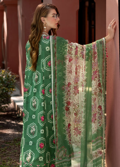 Signature by Elaf Unstitched Embroidered Lawn Collection 2025 ETS-04B