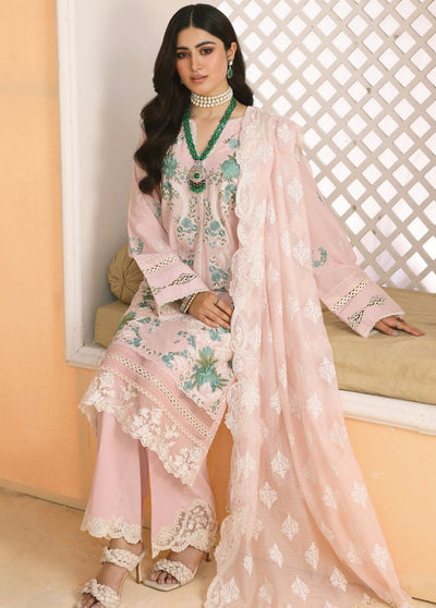 Elaf Pret Embroidered Lawn 3 Piece Suit EF23RW ELP-05A Melody