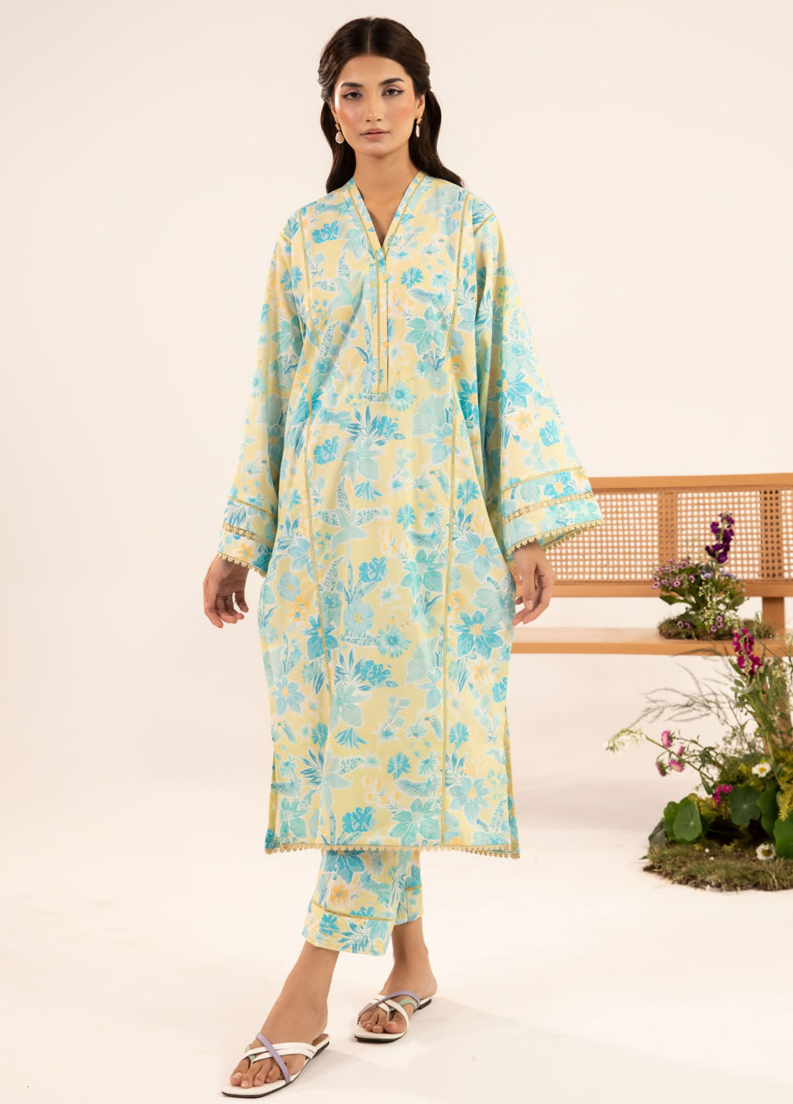 Elaf Pret Printed Lawn 2 Piece Suit EPT-06 Fiona