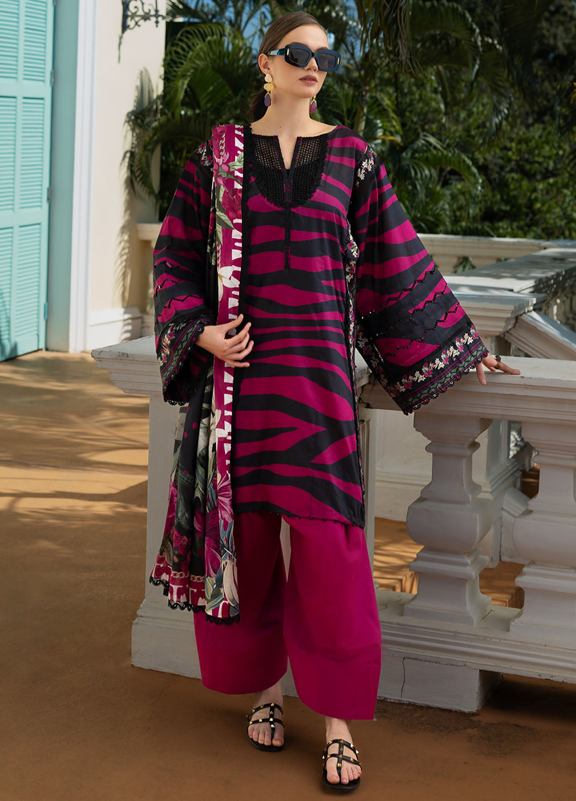 Prints by Elaf Printed Lawn Collection 2025 EPE-02 B