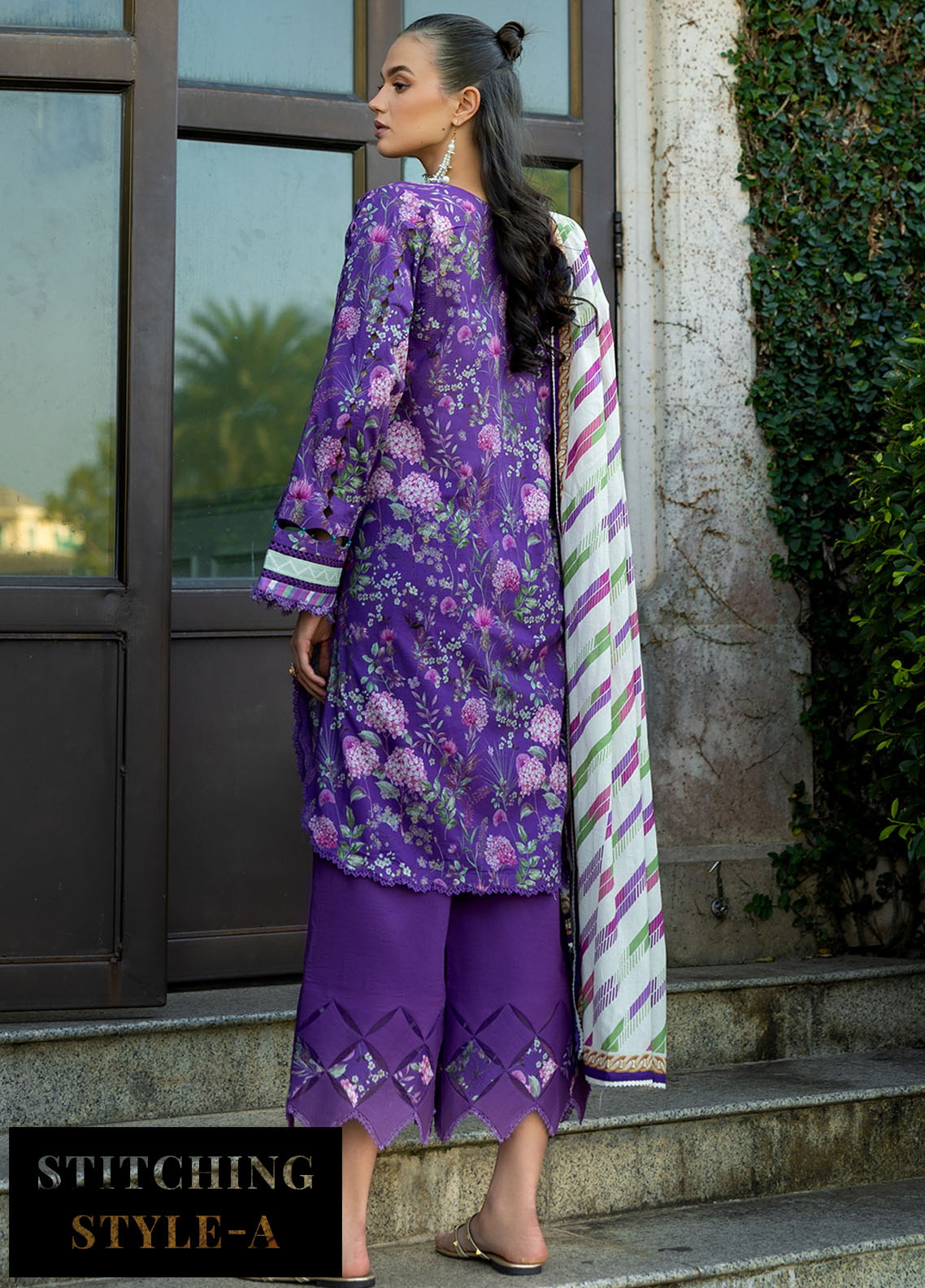 Prints by Elaf Printed Lawn Collection 2025 EPE-04 A