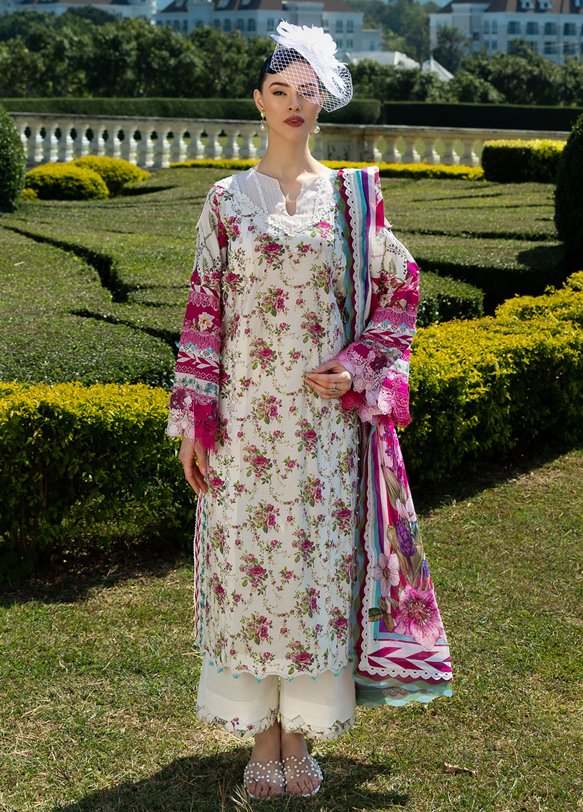 Prints by Elaf Printed Lawn Collection 2025 EPE-05 A