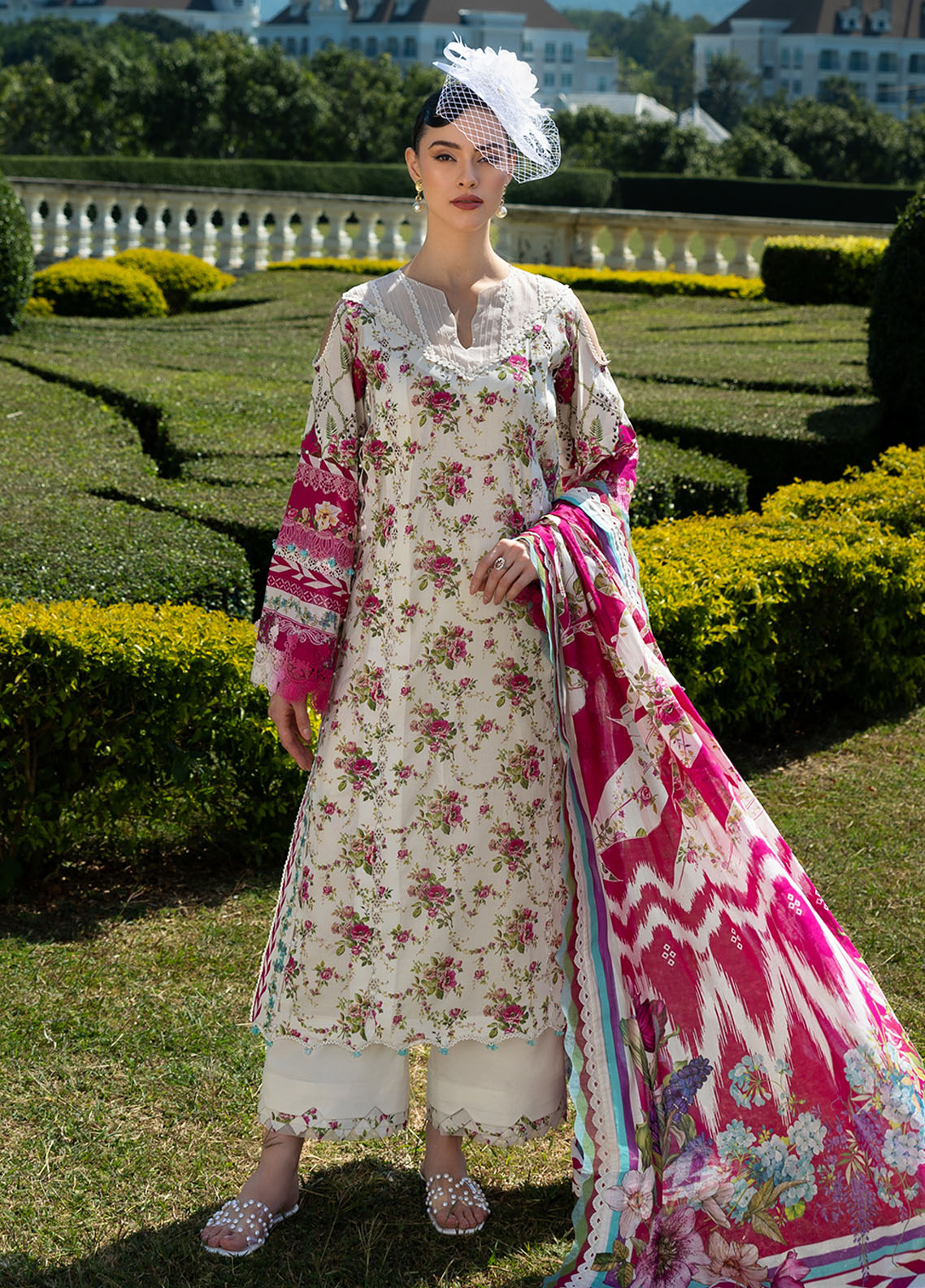 Prints by Elaf Printed Lawn Collection 2025 EPE-05 A