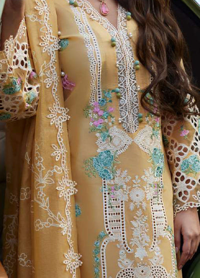 Elaf Unstitched Lawn Eid Edit 2024 D-02B Dania