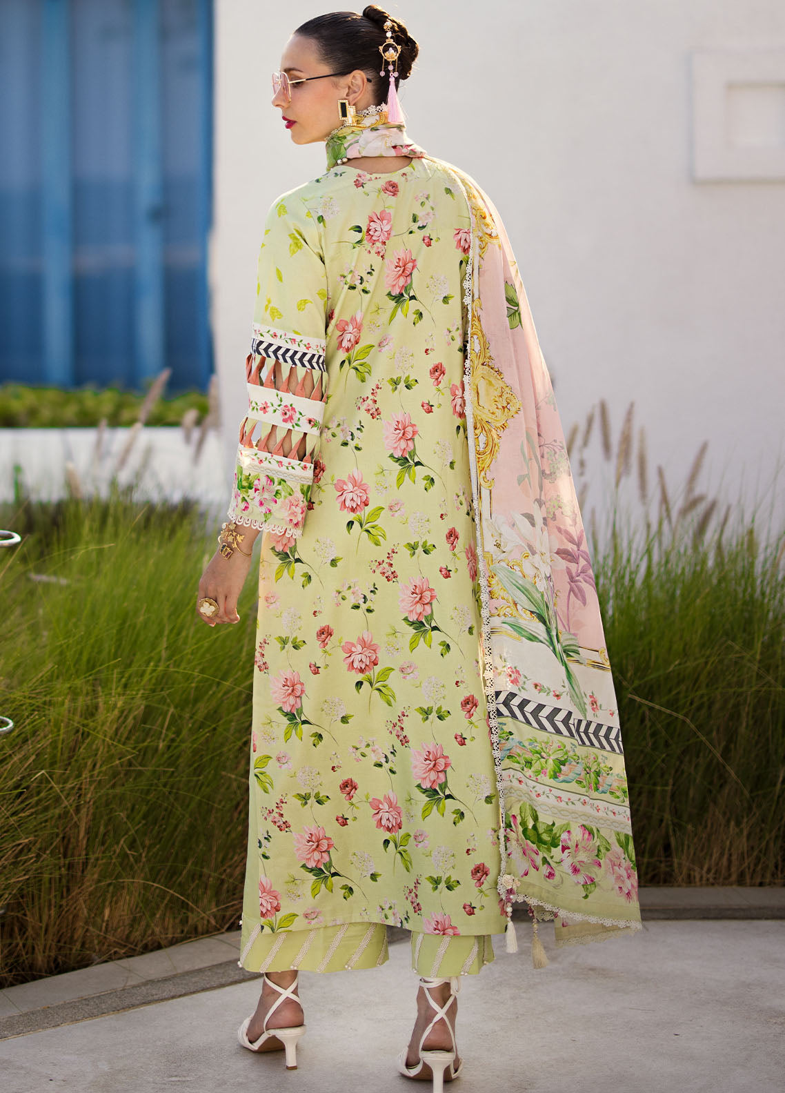 Elaf Prints Lawn Collection 2024 EOP-02A Chelsea