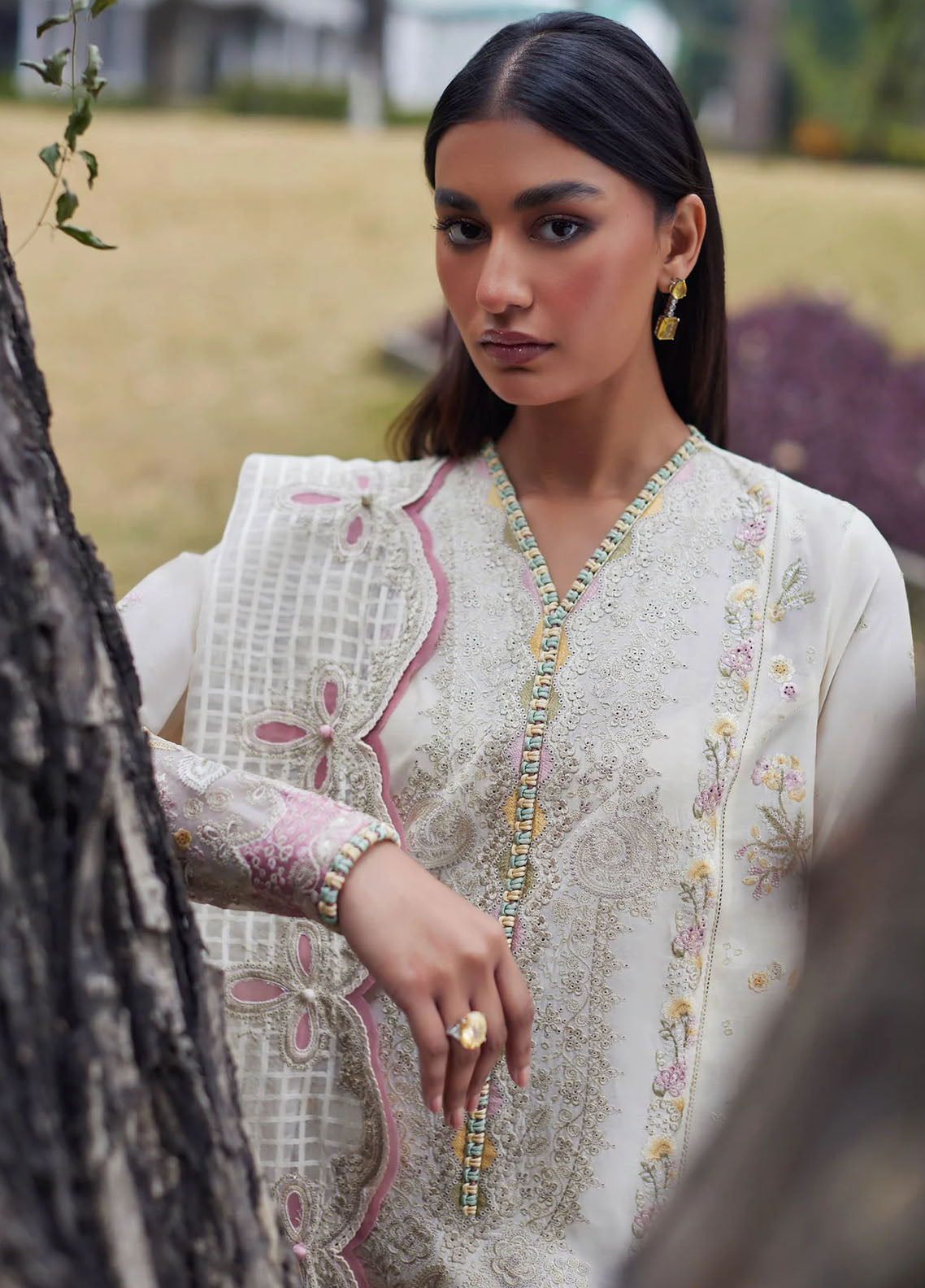 Elan Unstitched Lawn Collection 2024 D-05A Neziha