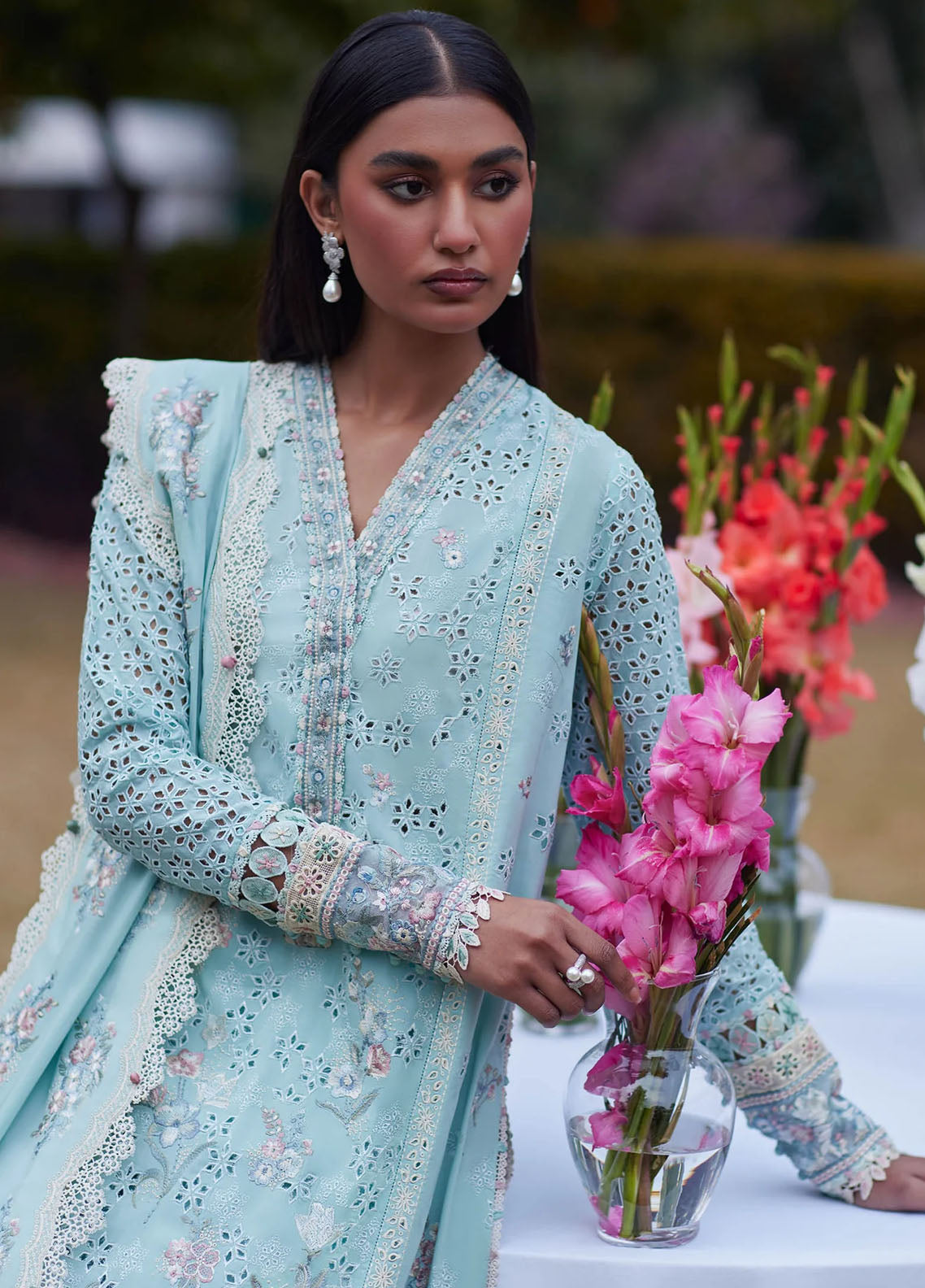 Elan Unstitched Lawn Collection 2024 D-09B Aireen