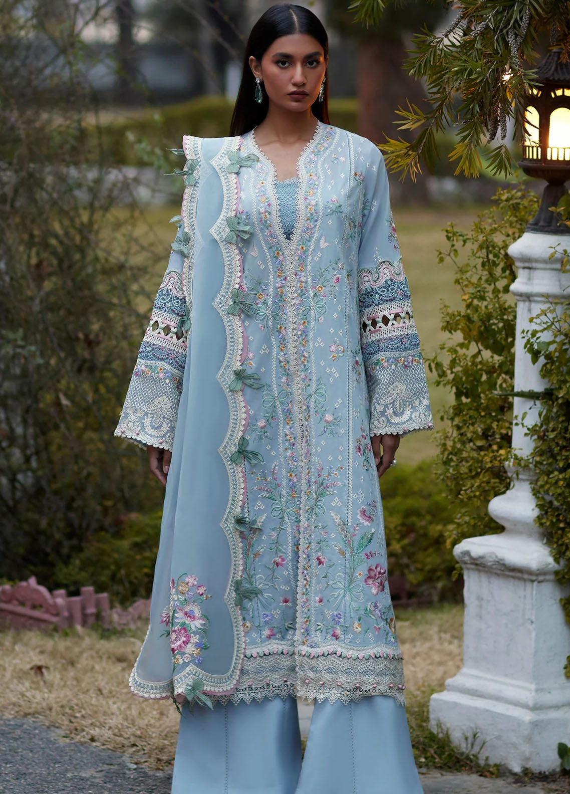 Elan Unstitched Lawn Collection 2024 D-11A Mirzeta