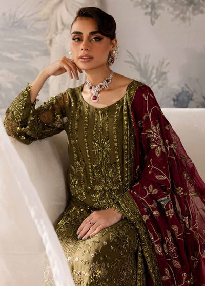 Elanora By Nureh Unstitched Chiffon Luxury Collection 2024 NEL-56