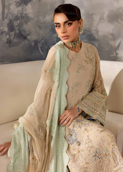 Elanora By Nureh Unstitched Chiffon Luxury Collection 2024 NEL-58