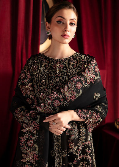 Elanora By Nureh Luxury Chiffon Collection 2023 NEL-42 Rose