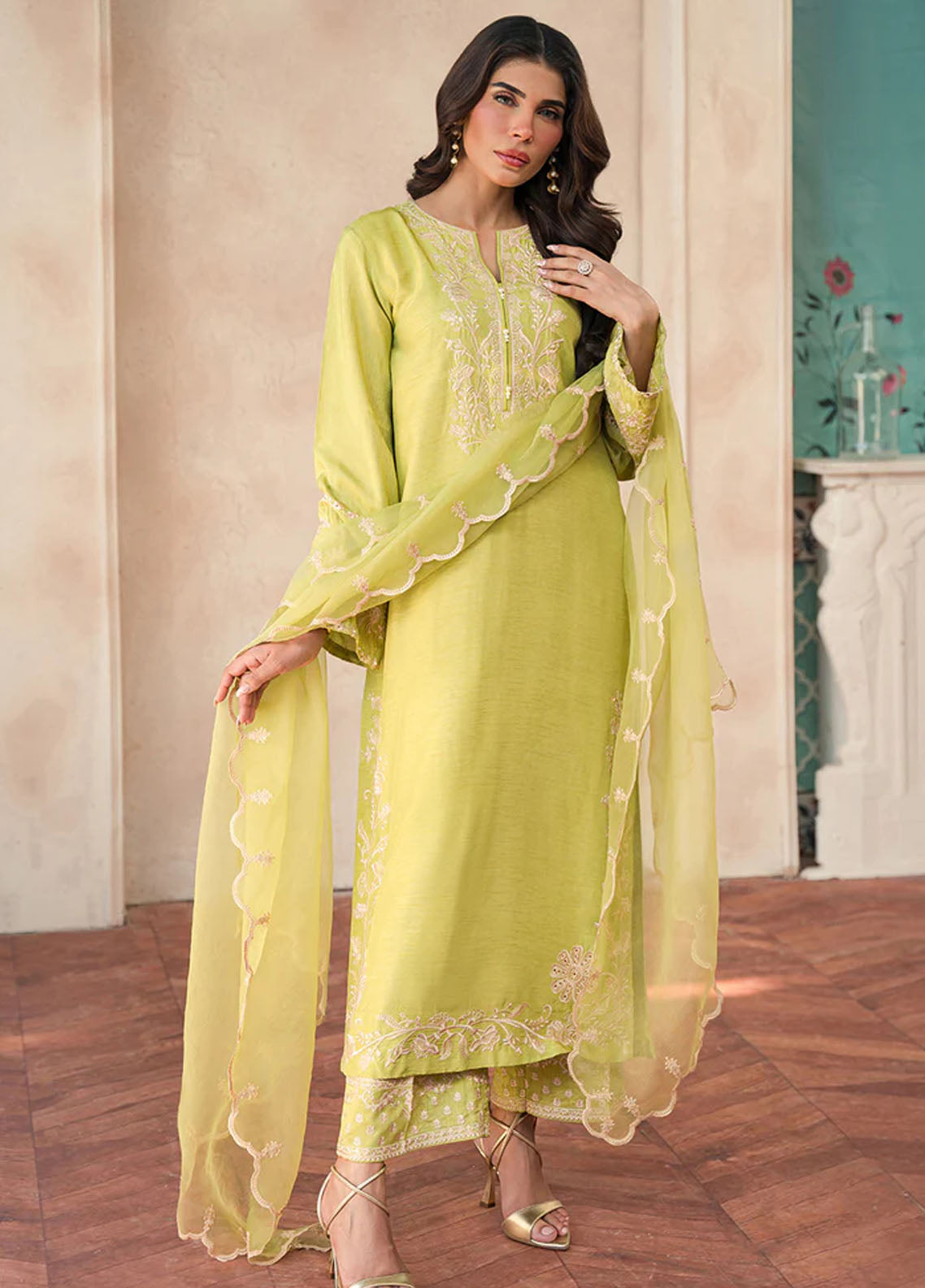 Elegance Pret Premium Raw Silk 3 Piece Suit IMANI