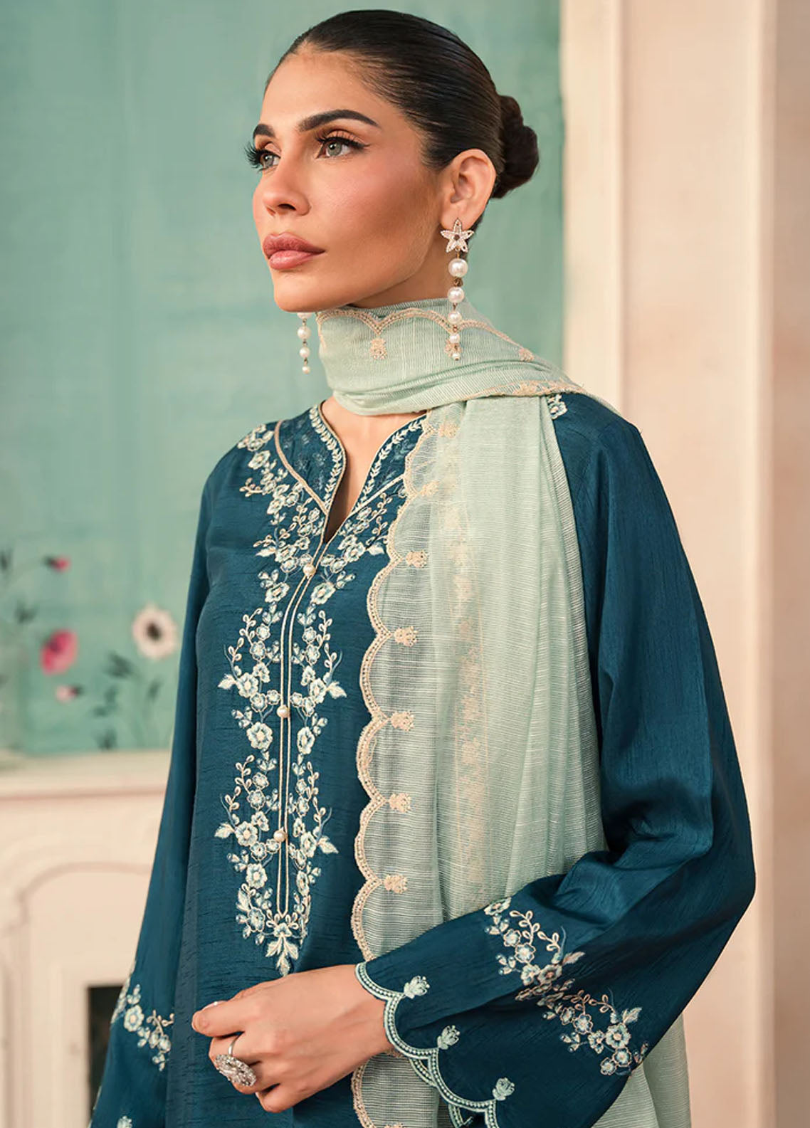 Elegance Pret Premium Raw Silk 3 Piece Suit NADINE