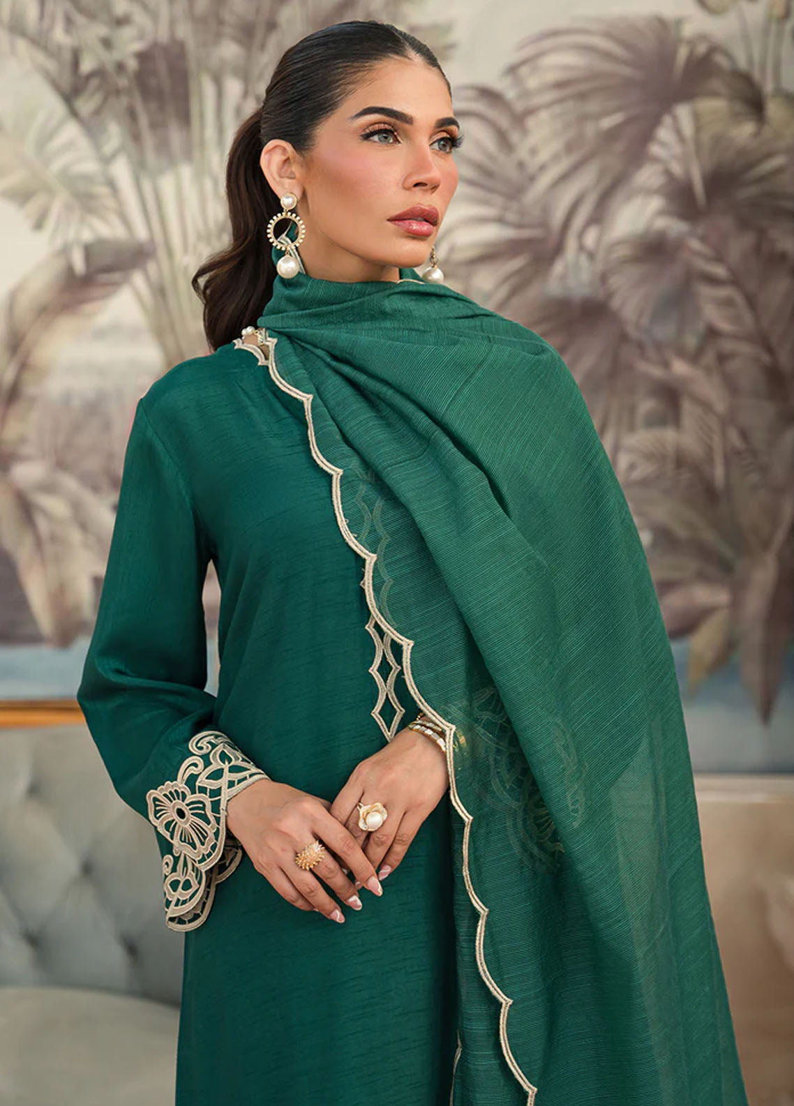 Elegance Pret Premium Raw Silk 3 Piece Suit ZEEN