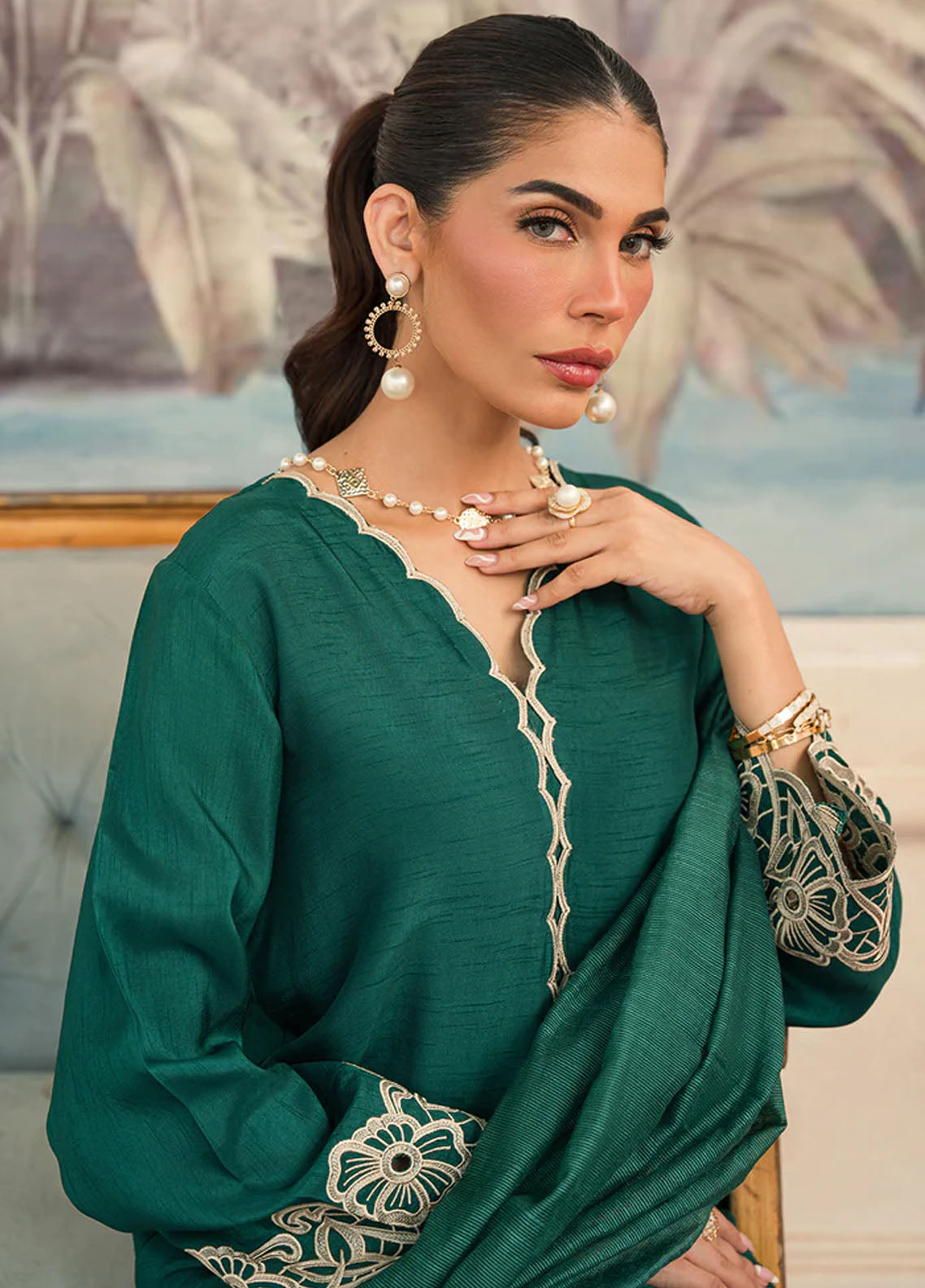 Elegance Pret Premium Raw Silk 3 Piece Suit ZEEN