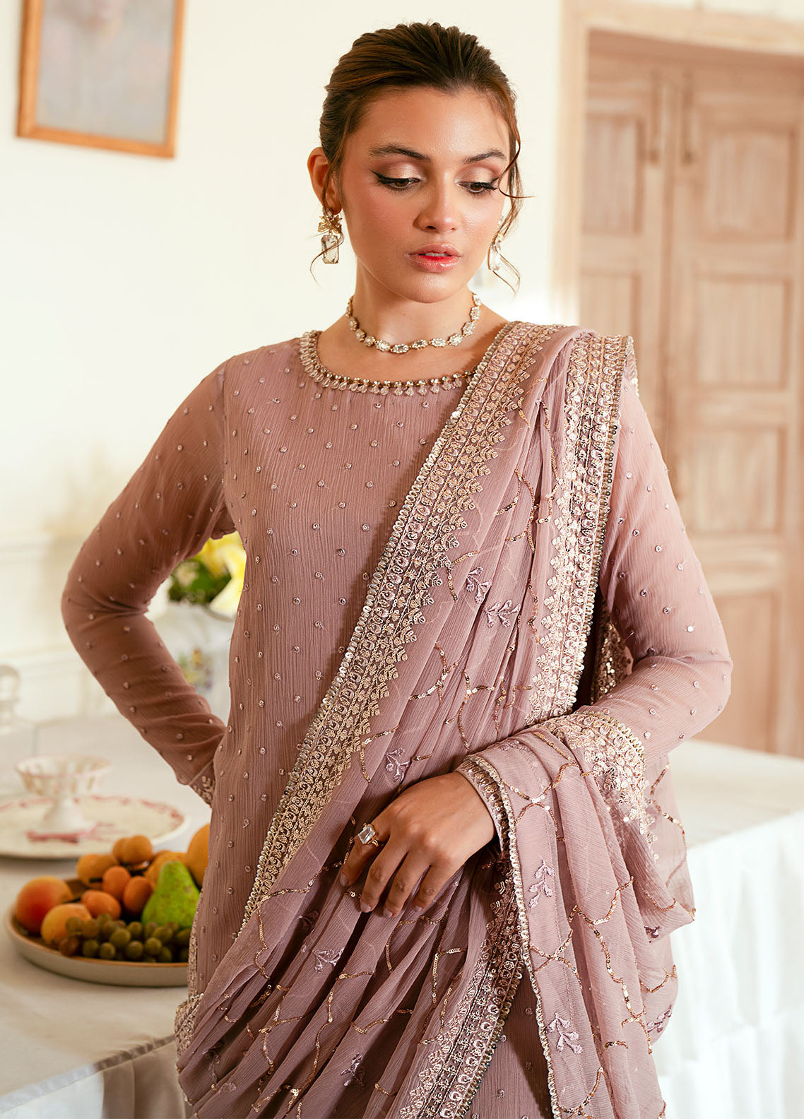 Elinor by Sahane Unstitched Formals Collection 2024 EL-1802 Elora