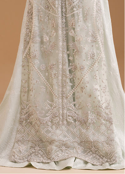 Afsanay by Zariya Luxury Embroidered Unstitched Chiffon 3 Piece Suits ZRY25LF D1 ZB50035 - Festive Collection