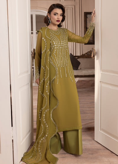 Elyssa by Sahane Unstitched Festive Chiffon Collection 2025 CT-19001 Eve