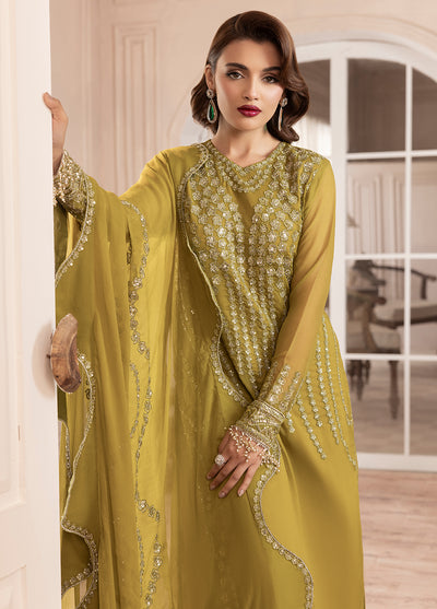 Elyssa by Sahane Unstitched Festive Chiffon Collection 2025 CT-19001 Eve