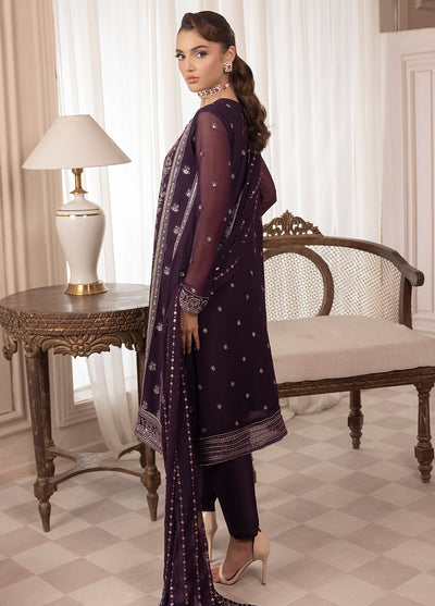 Elyssa by Sahane Unstitched Festive Chiffon Collection 2025 CT-19006 Mure