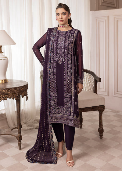 Elyssa by Sahane Unstitched Festive Chiffon Collection 2025 CT-19006 Mure