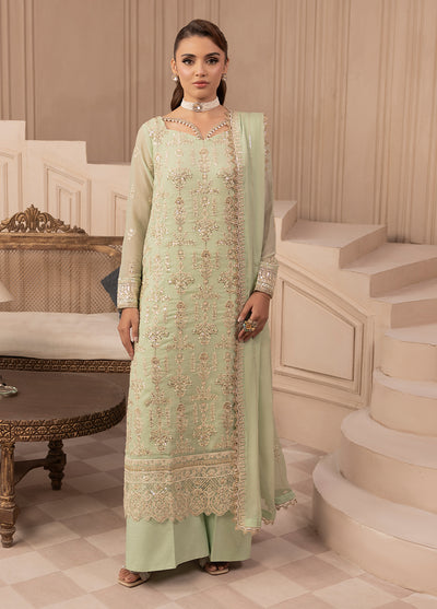 Elyssa by Sahane Unstitched Festive Chiffon Collection 2025 CT-19008 Cedra