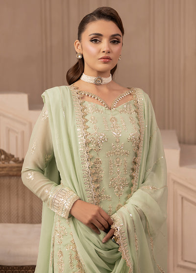 Elyssa by Sahane Unstitched Festive Chiffon Collection 2025 CT-19008 Cedra