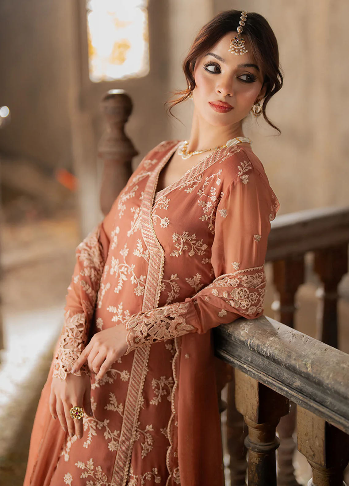 Ensembles By Azure Festive 3 Piece Collection 2025 I-01353 Dusky Bloom