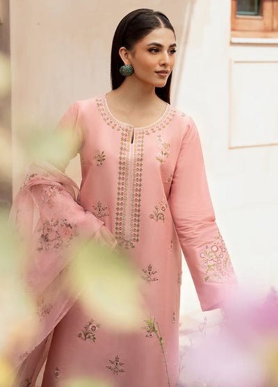 Esra Fashion Pret Embroidered Lawn 3 Piece Suit OE-24-08